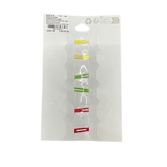 Claire's Christmas Hair Clips Snap‎ Santa Reindeer Christmas Tree - Picture 2 of 3